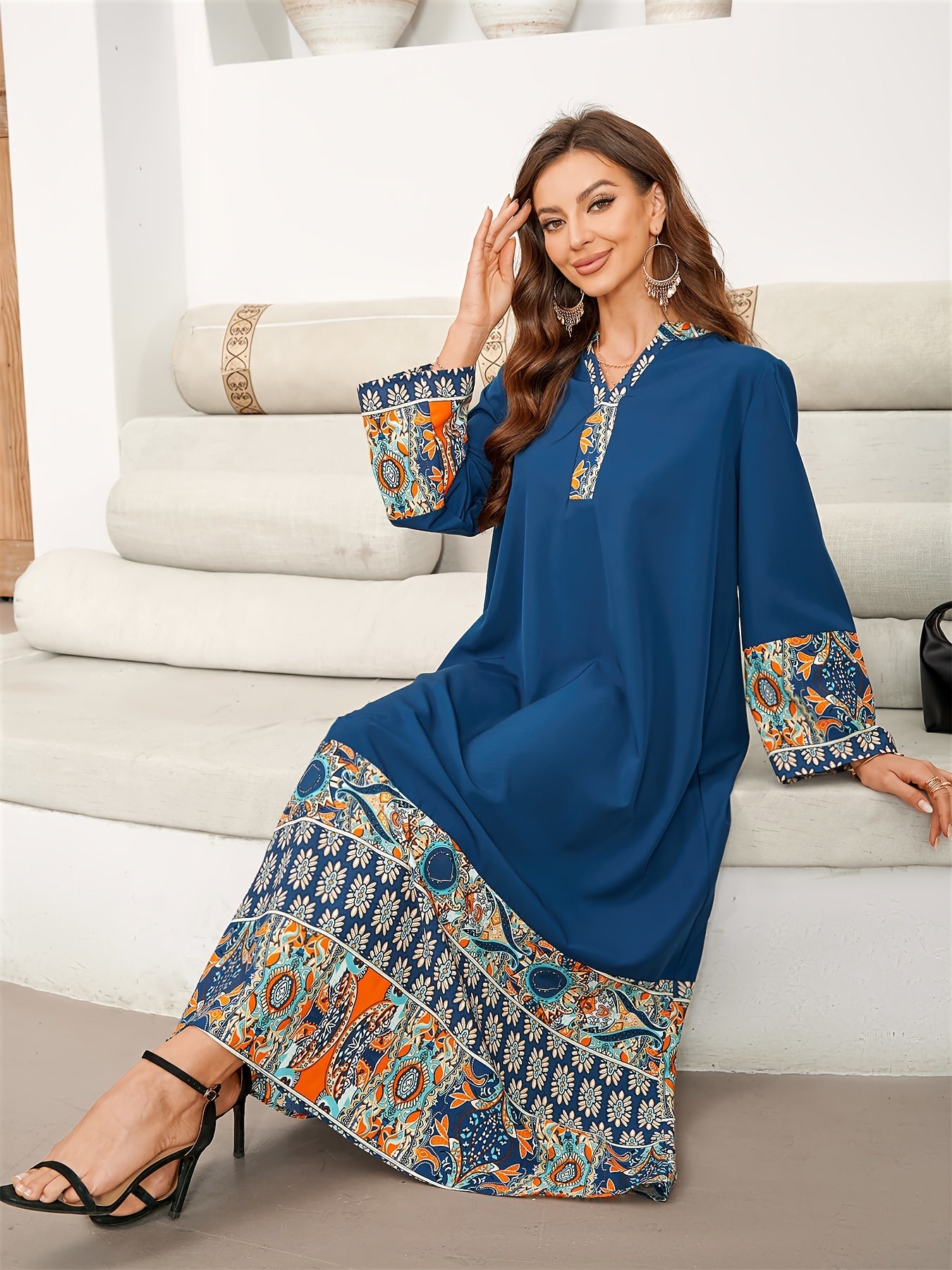 Elegant Kaftankleid für Damen