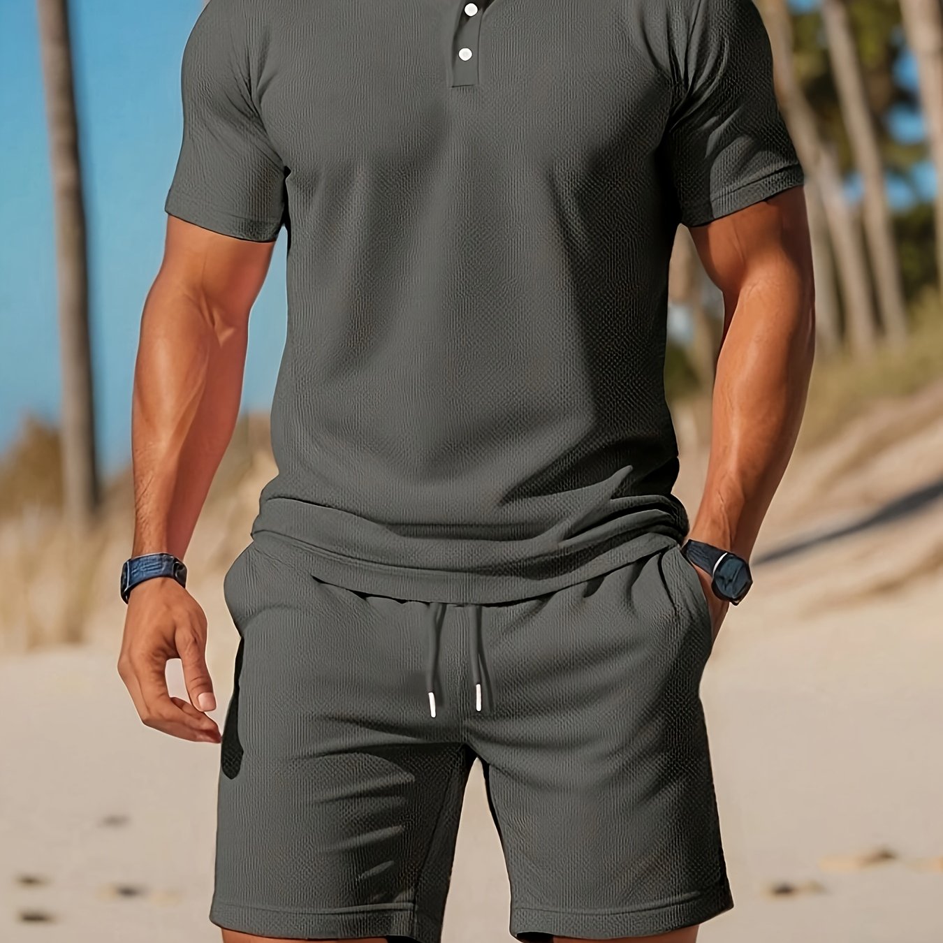 Schlichtes Sommer-Set für Herren