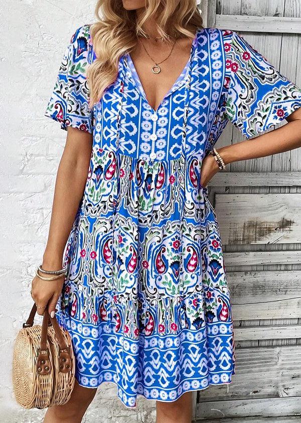 Kurzes Midikleid für Damen