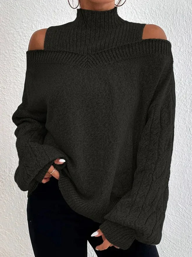 Off-Shoulder Pullover für Damen