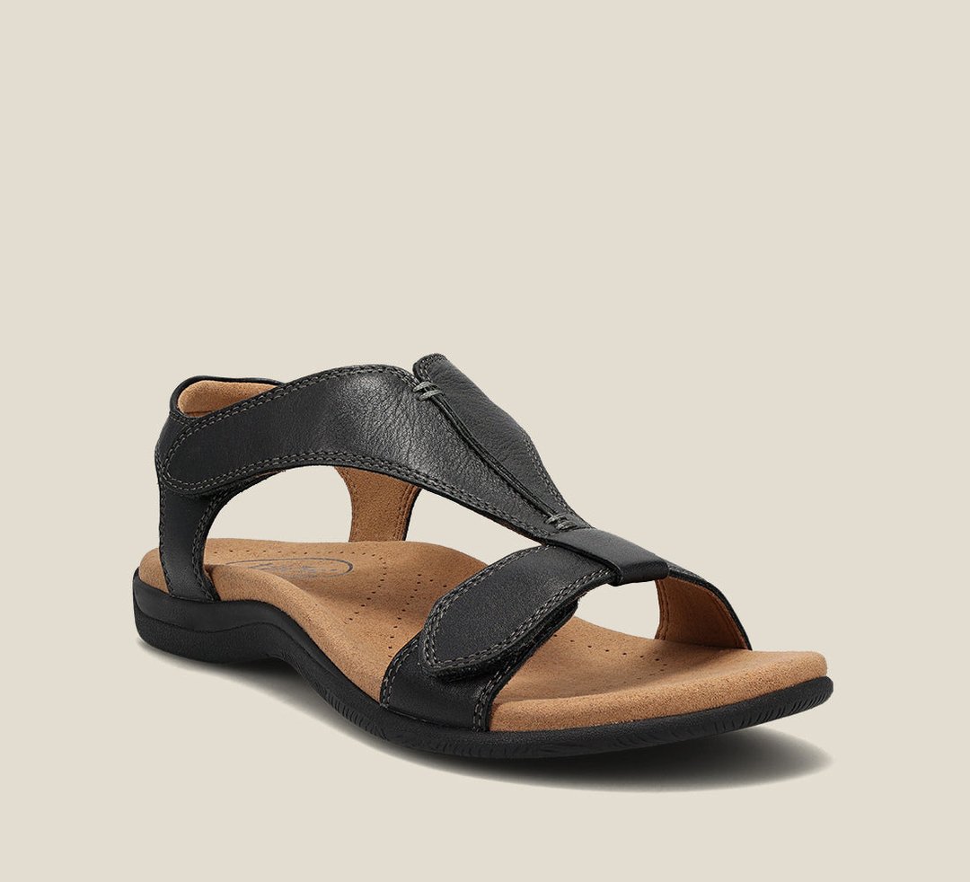 PIEN Fußfreundliche Ledersandalen für Damen