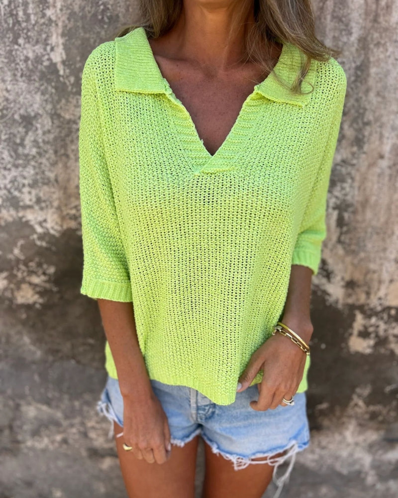 Boho Stricktop für Damen