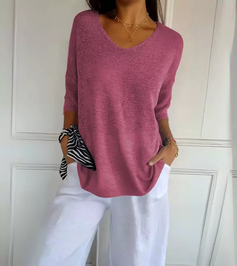 Lucia Vielseitiges Gestricktes Top für Damen