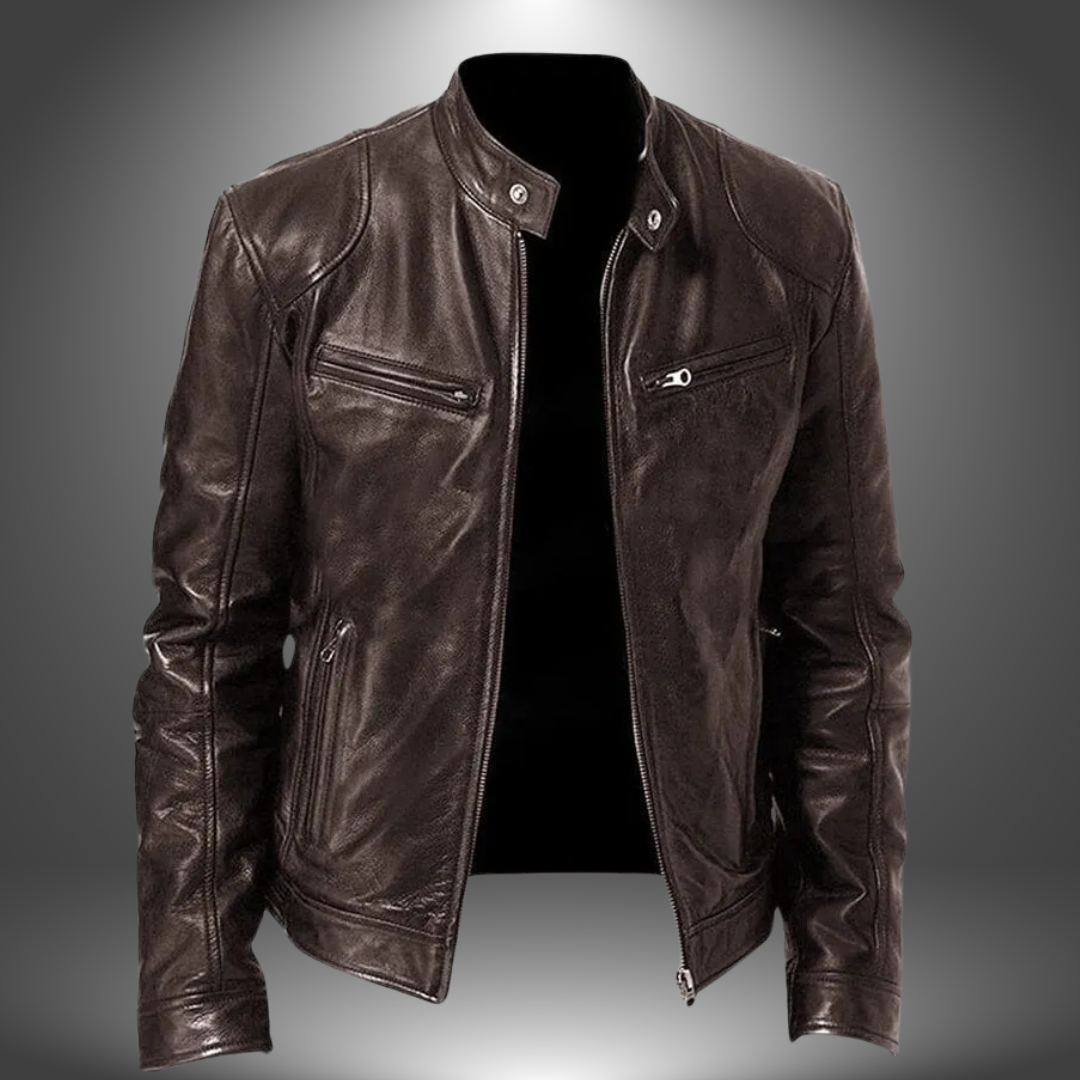James Exklusive Lederjacke für Herren