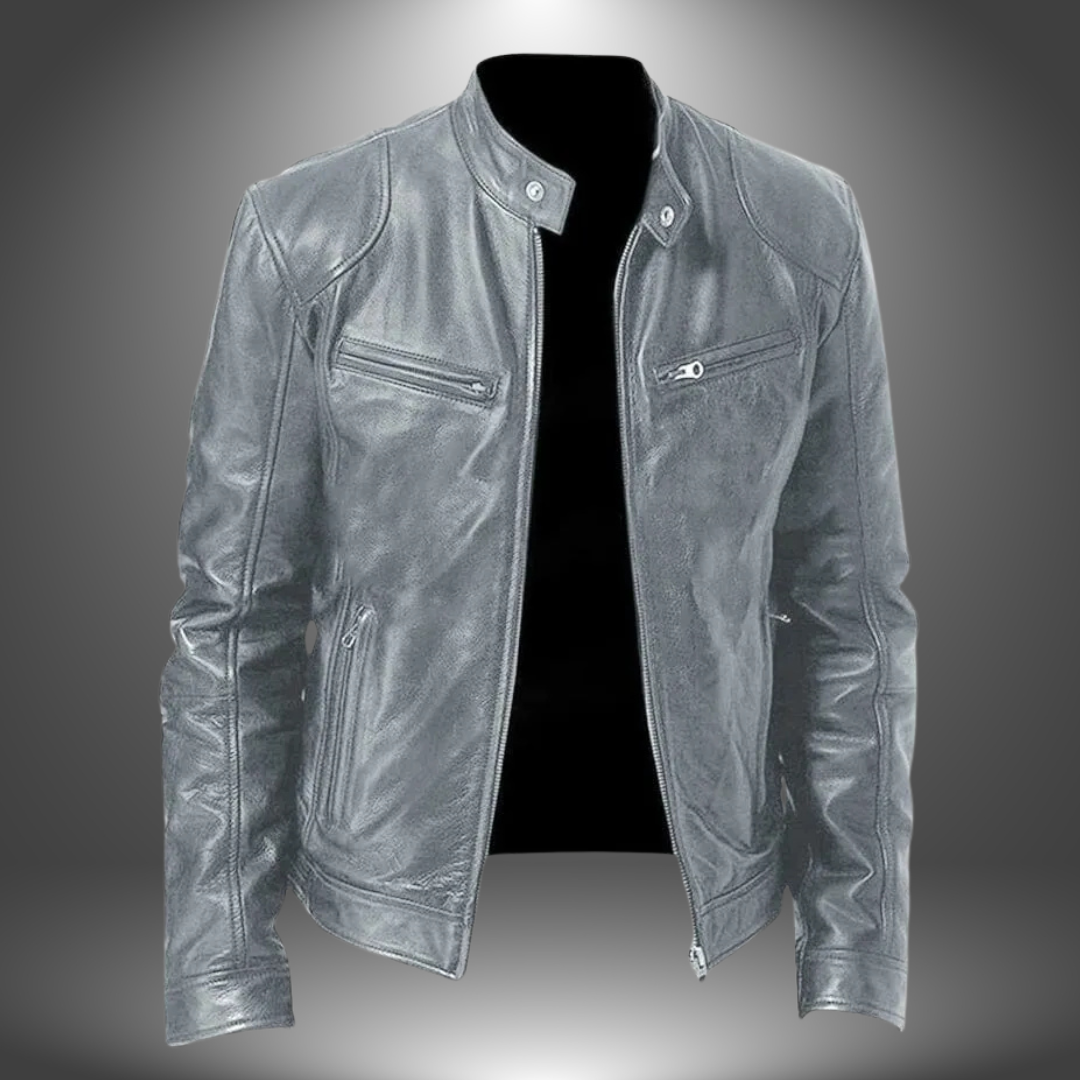 James Exklusive Lederjacke für Herren