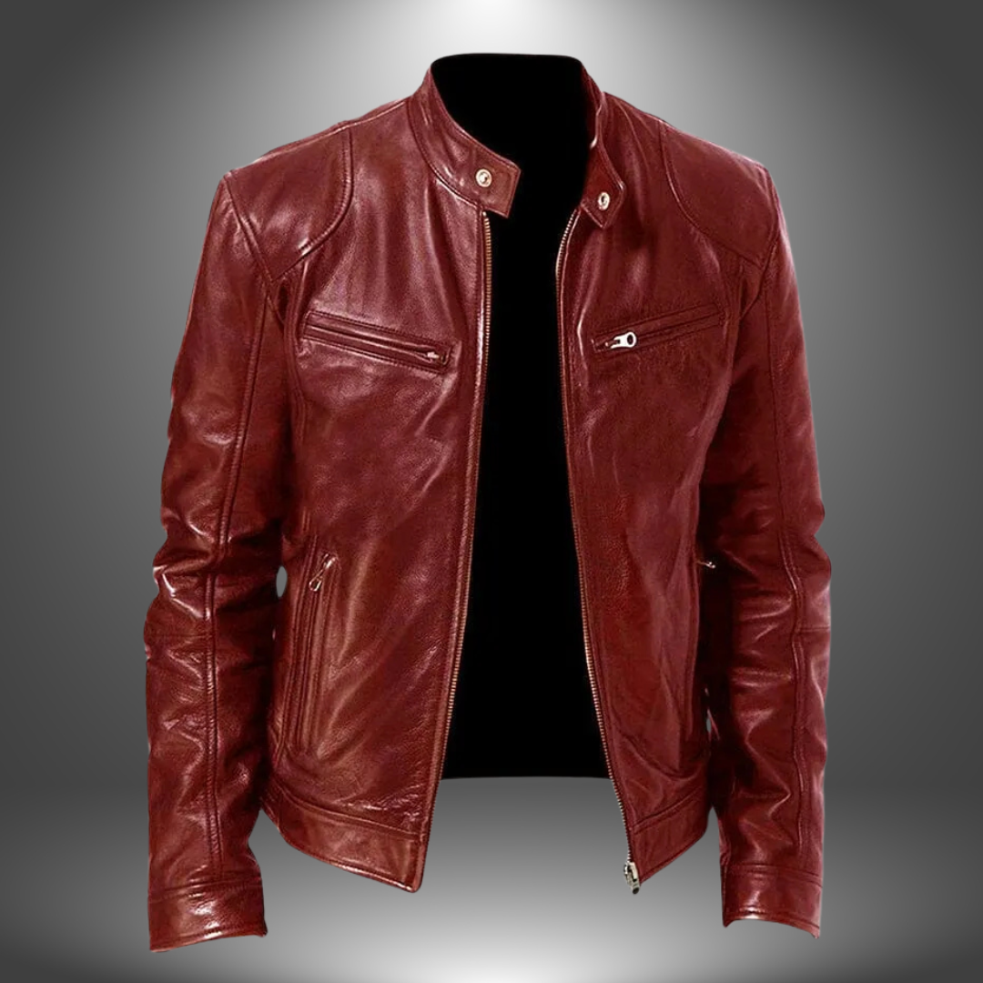 James Exklusive Lederjacke für Herren