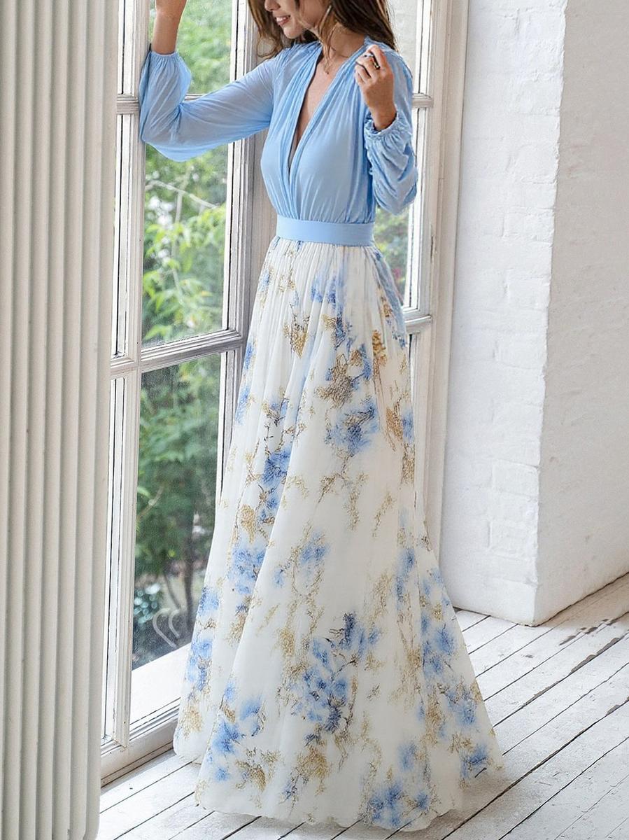 Fließendes Maxikleid für Damen