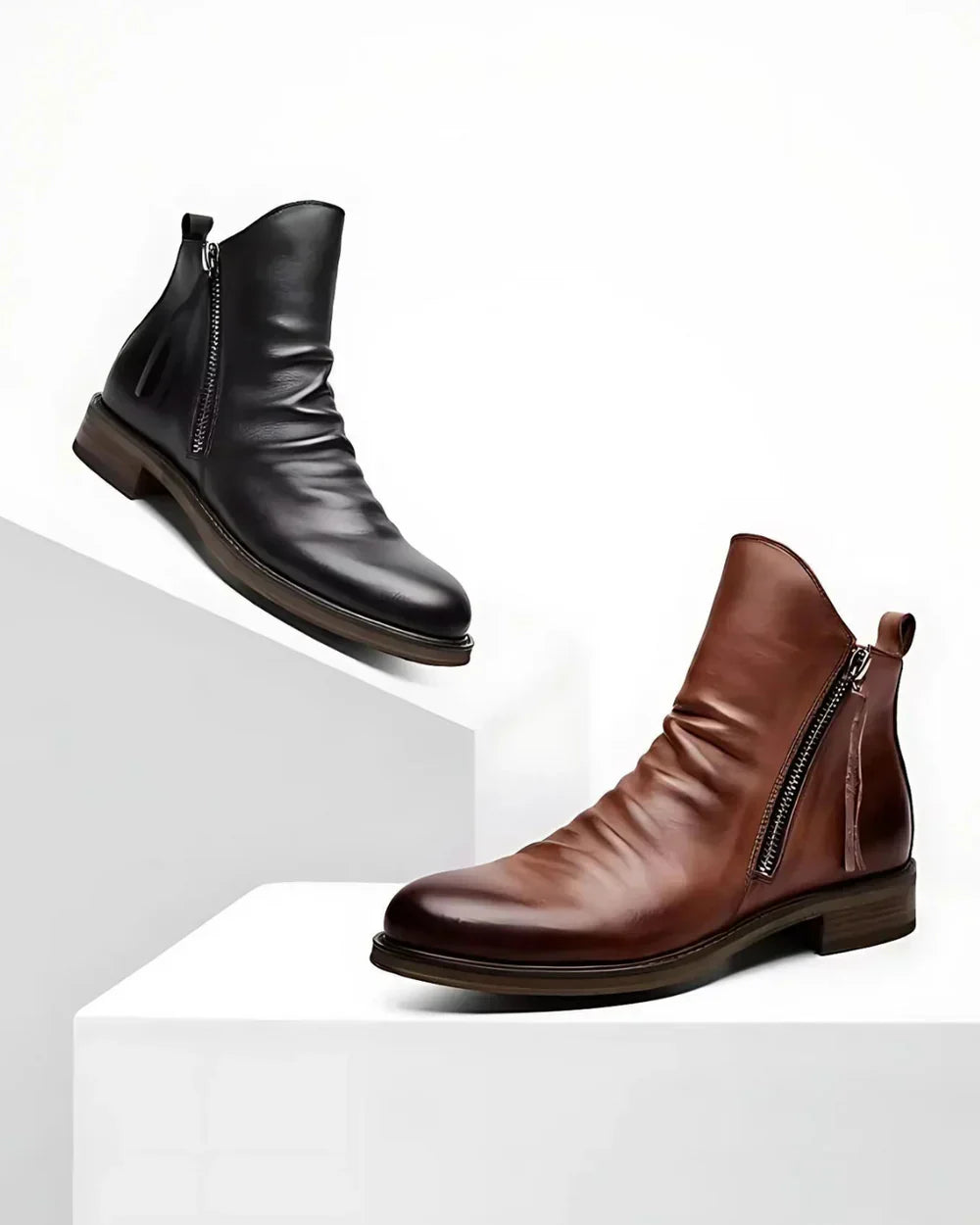 Fritz Stiefel mit Seitenreißverschluss