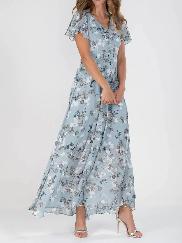 Lockeres langes Kleid für Damen