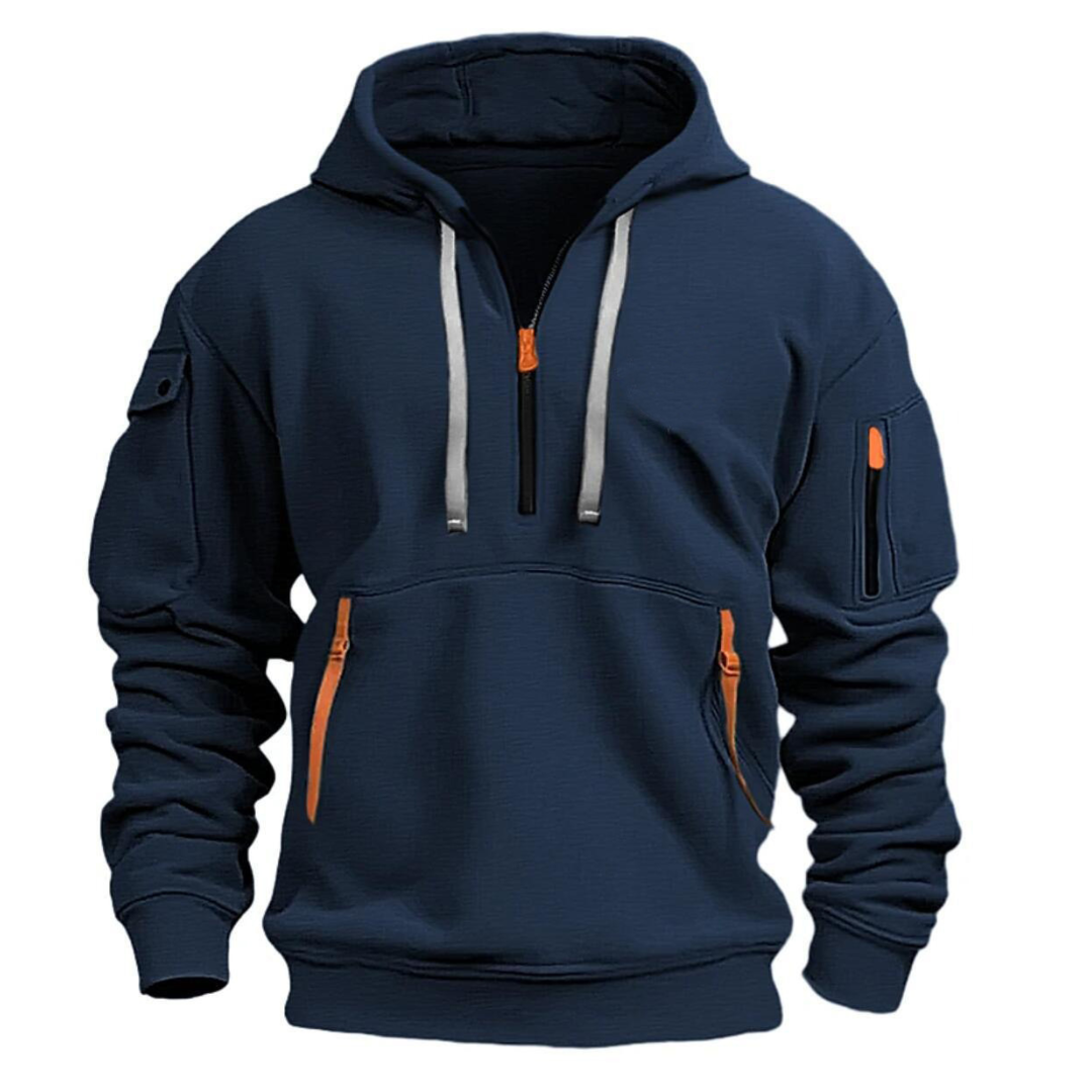 Kapuzenpullover mit vielen Taschen für Damen