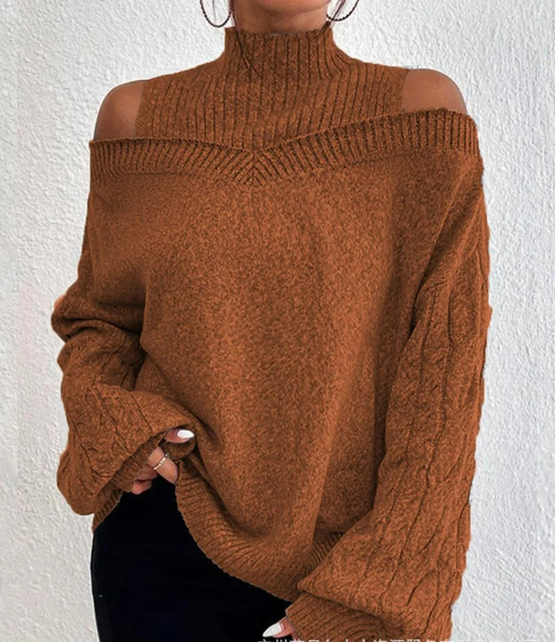 Off-Shoulder Pullover für Damen