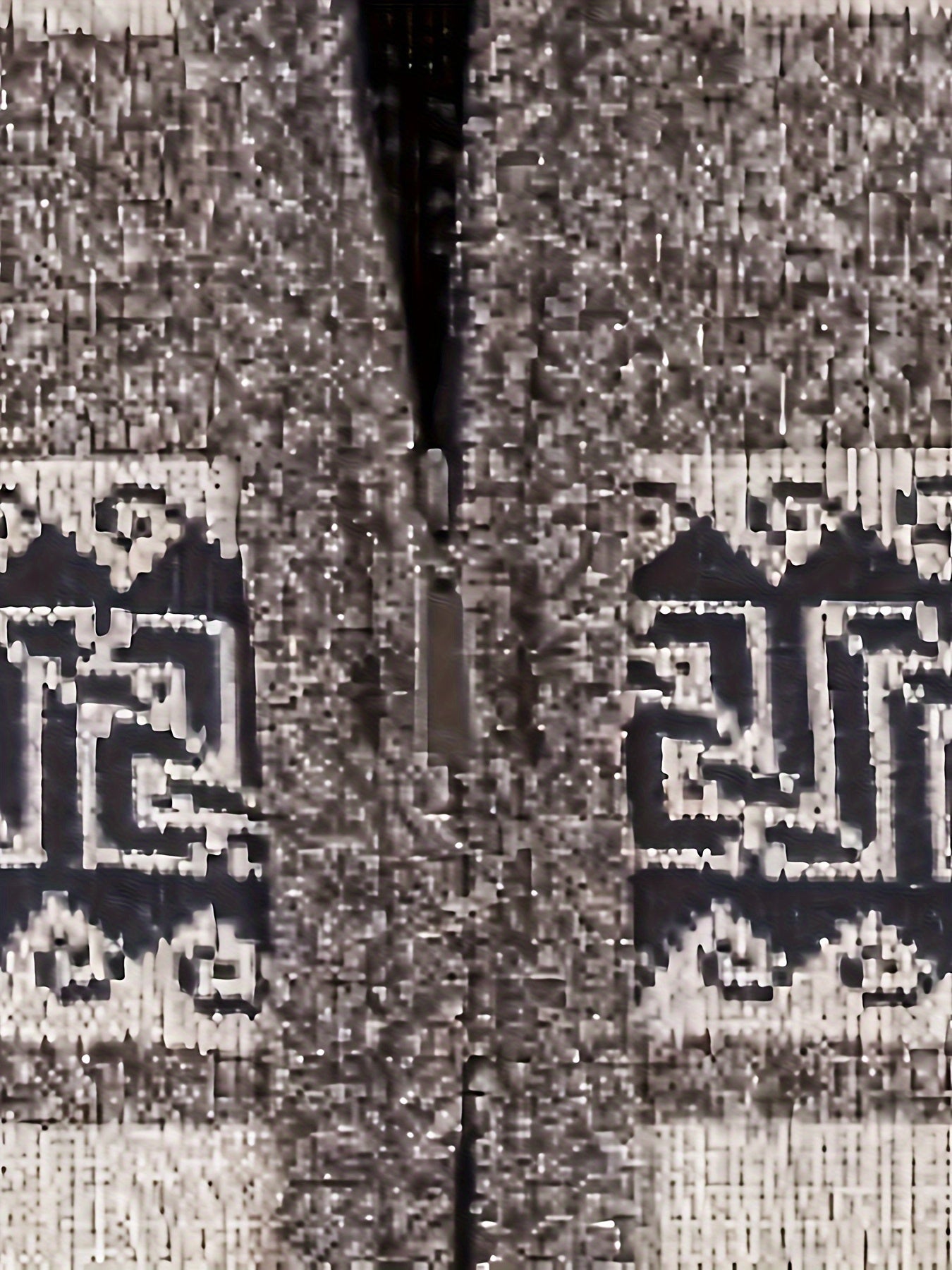 Strickpullover mit Fleecefutter und Ethnischem Wellenmuster