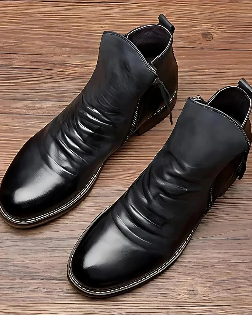 Fritz Stiefel mit Seitenreißverschluss
