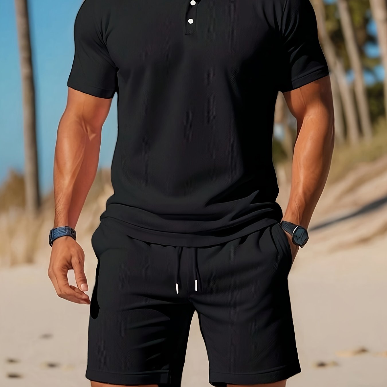 Schlichtes Sommer-Set für Herren