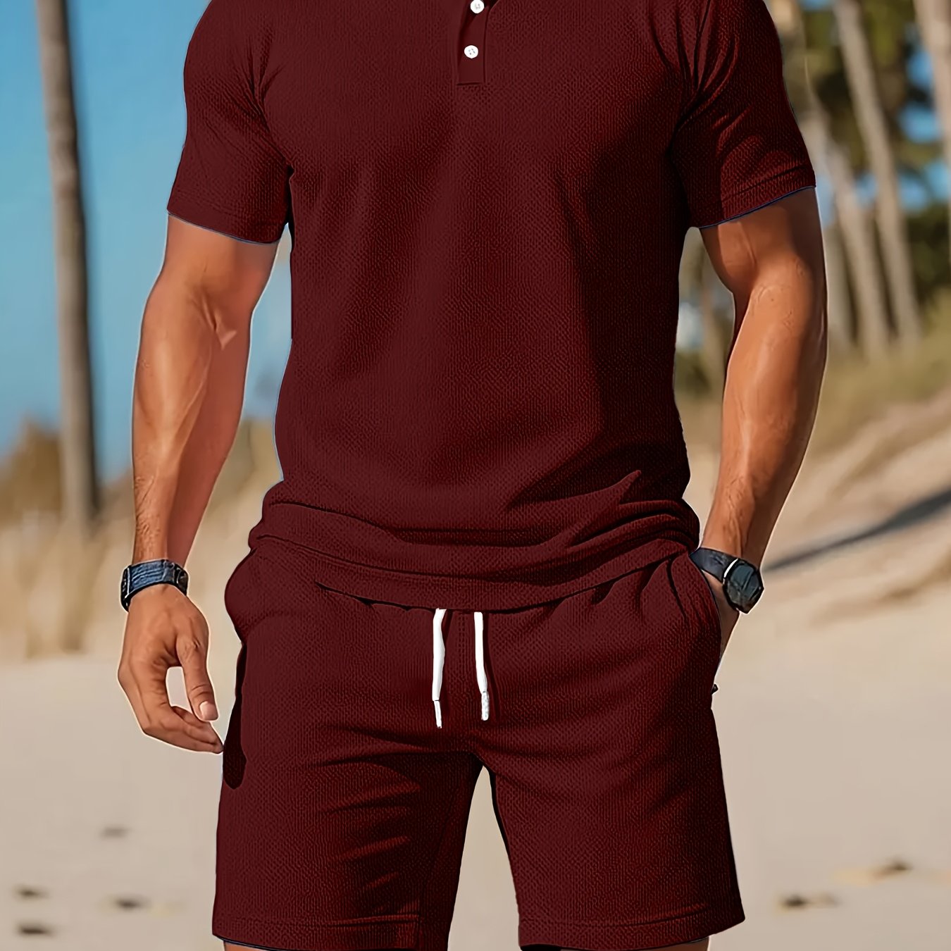 Schlichtes Sommer-Set für Herren