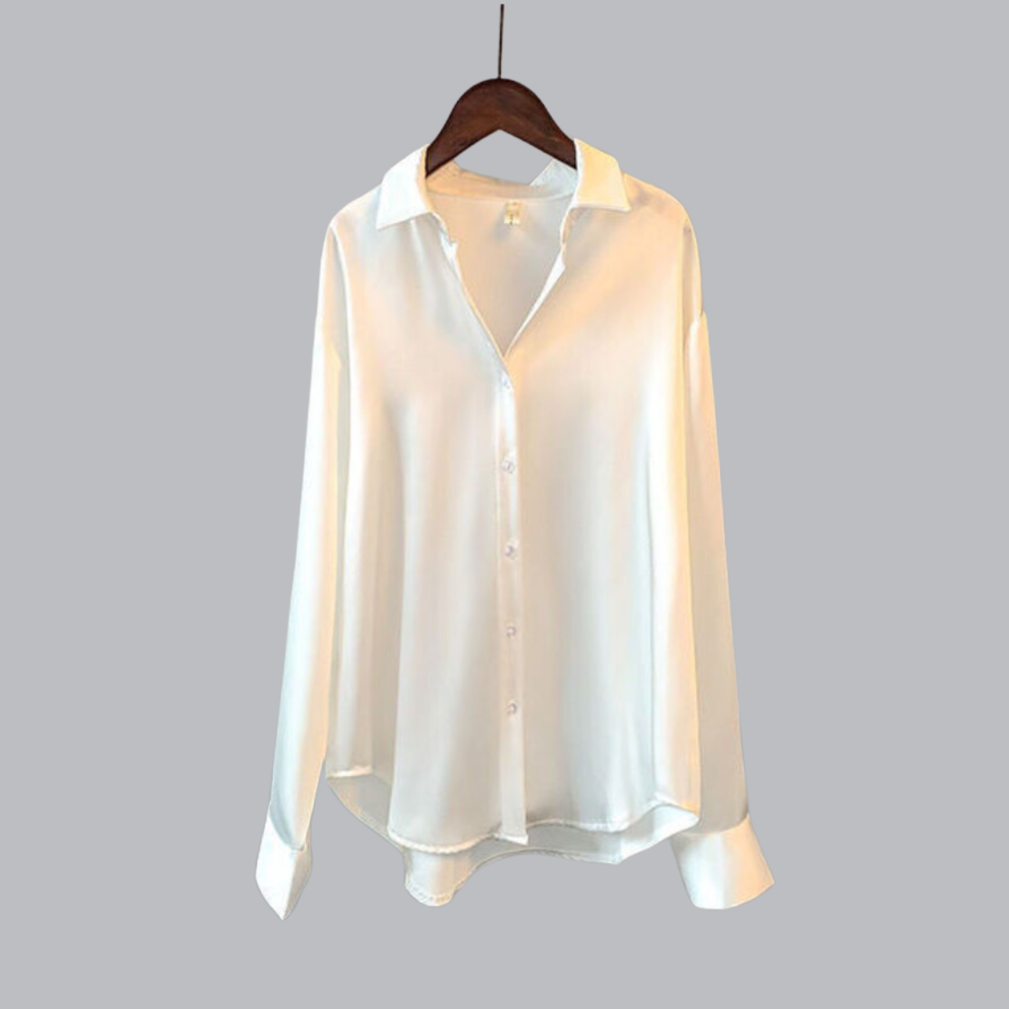 Moderne langarm Bluse für Damen