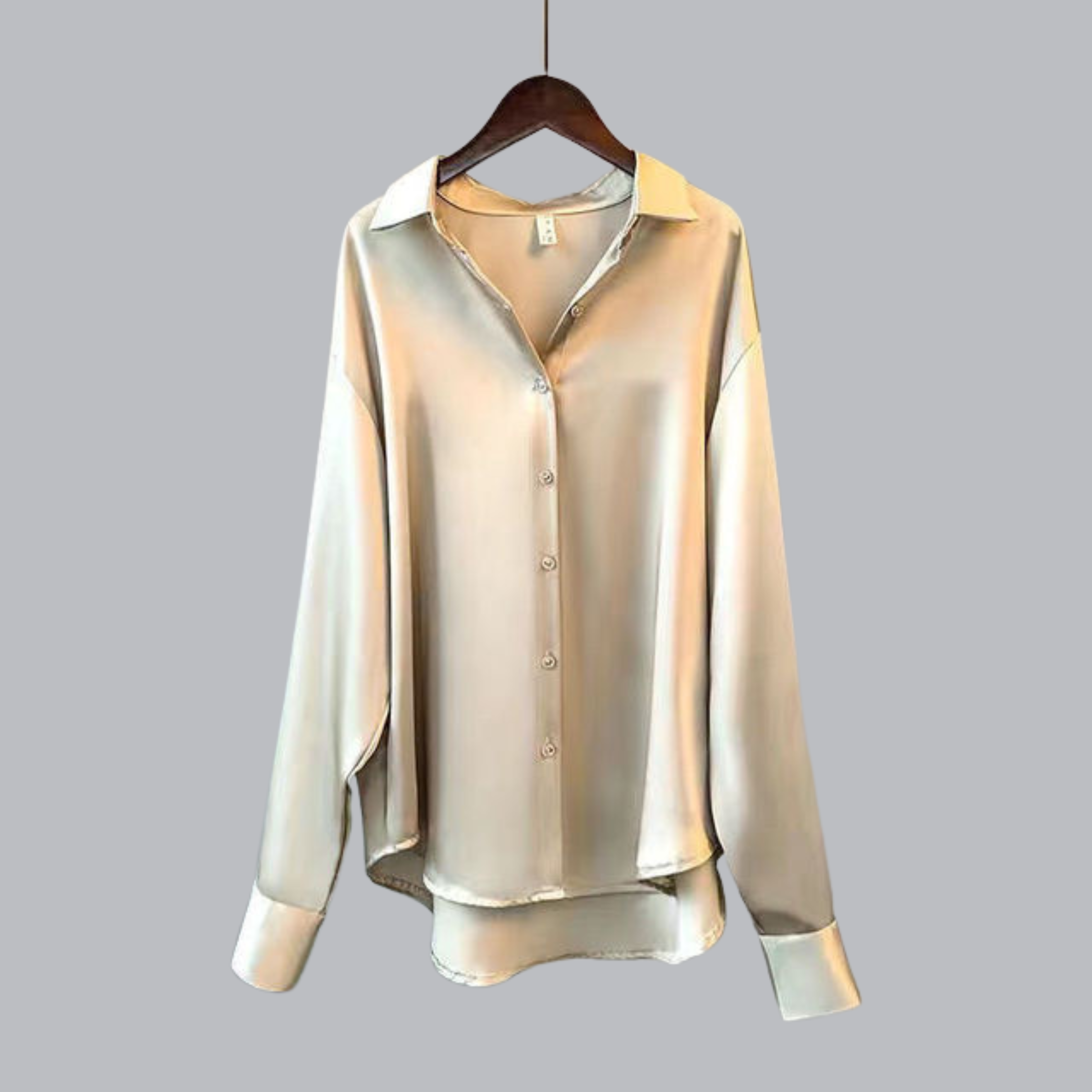 Moderne langarm Bluse für Damen