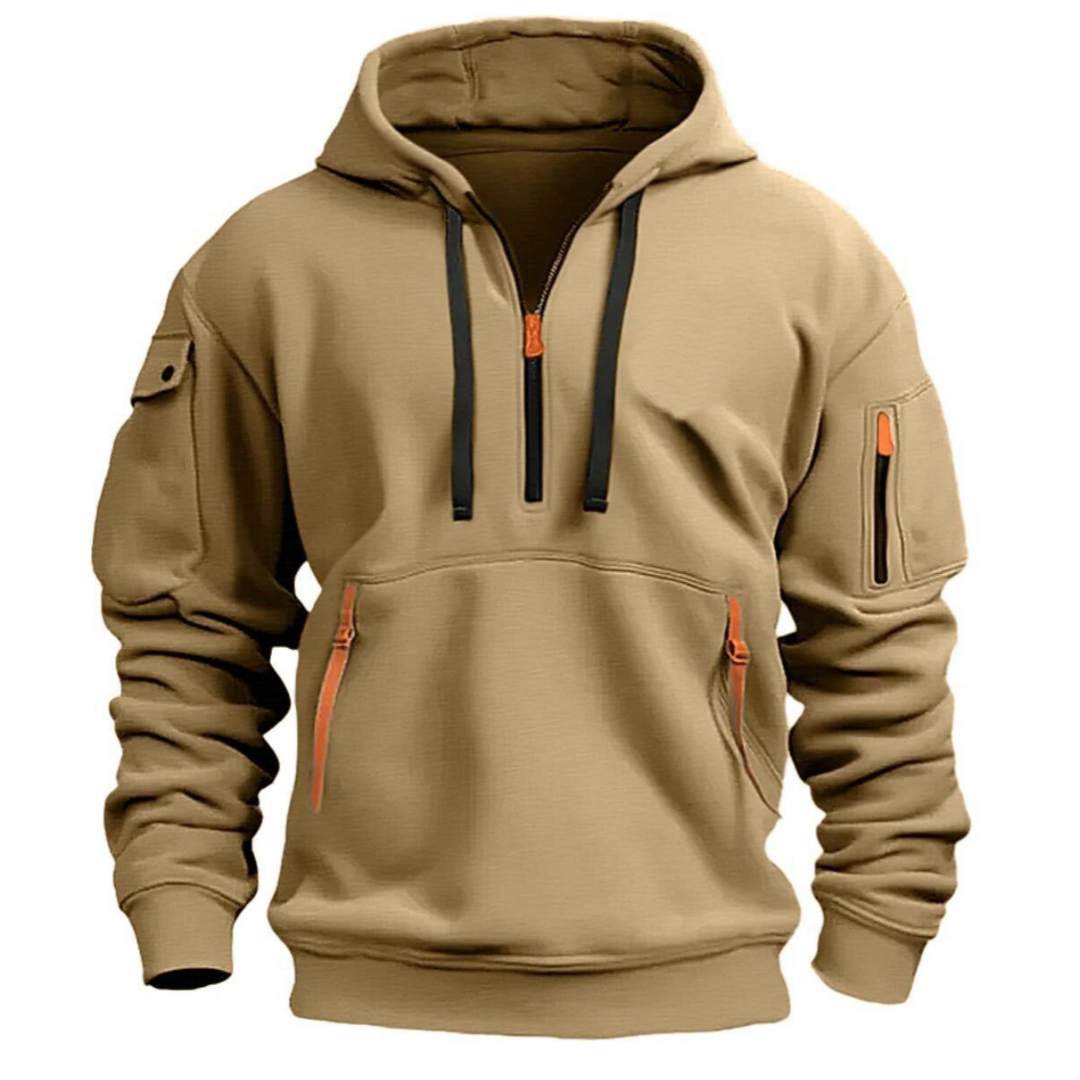 Kapuzenpullover mit vielen Taschen für Damen