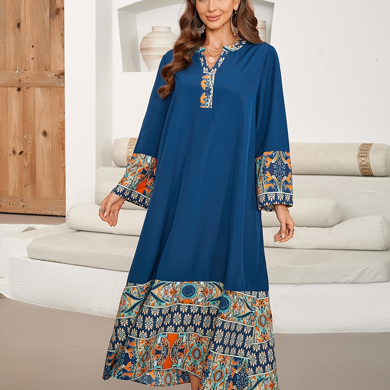 Elegant Kaftankleid für Damen