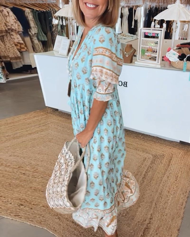 Casual Kleid mit Printdesign für Damen