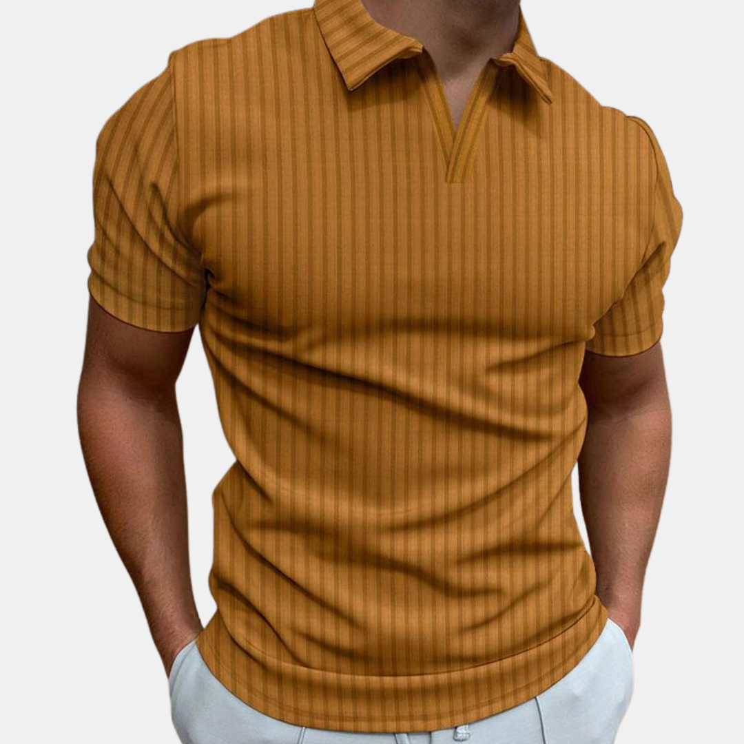 Langarm-Poloshirt für Herren
