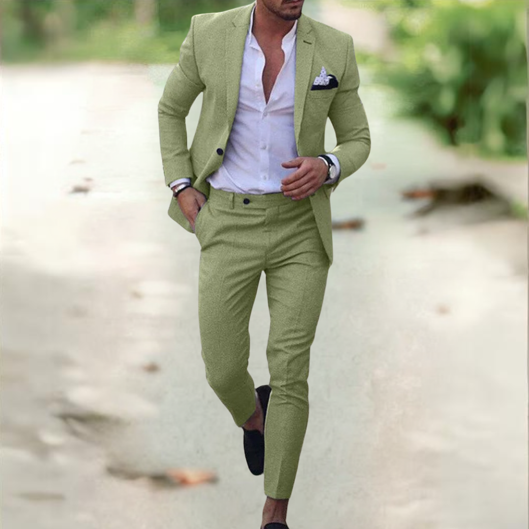 Vittorio Elegante Herrenanzug (Jacke + Hose)