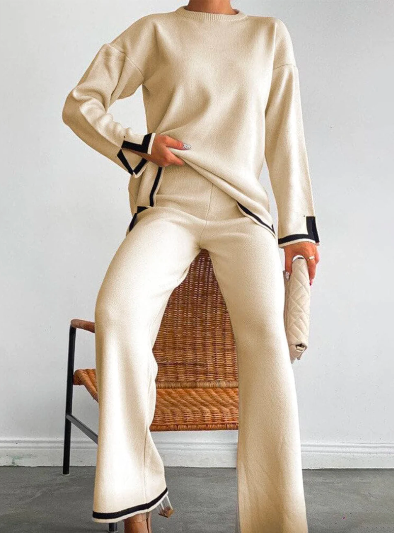 Strick-Lounge-Set für Damen