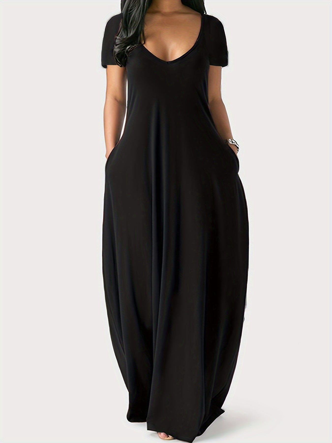 Schlichtes Maxikleid für Damen