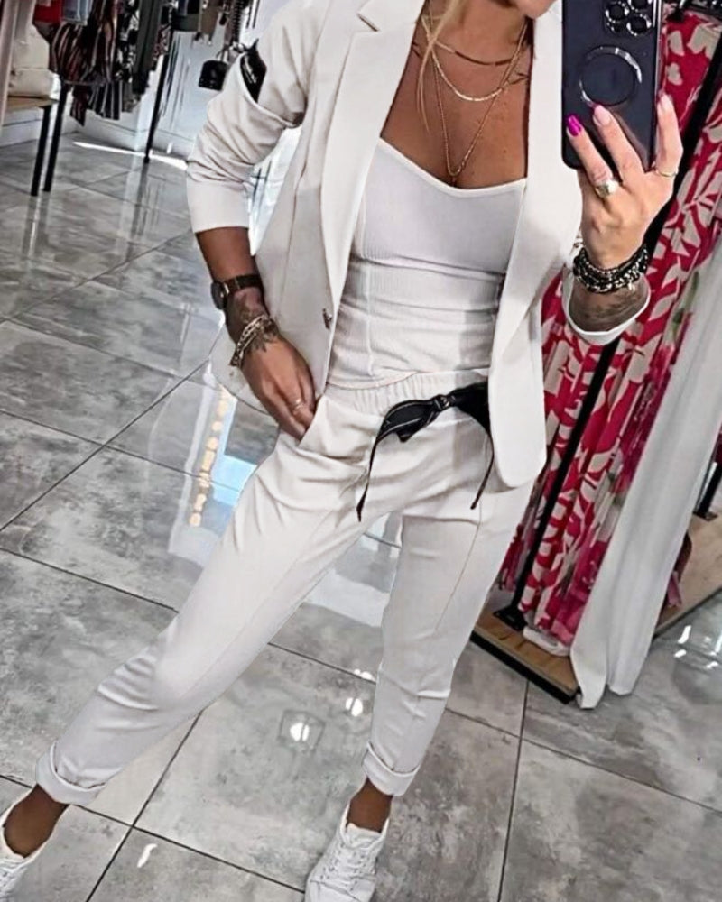 Elegantes zweiteiliges Blazer-Set für Damen