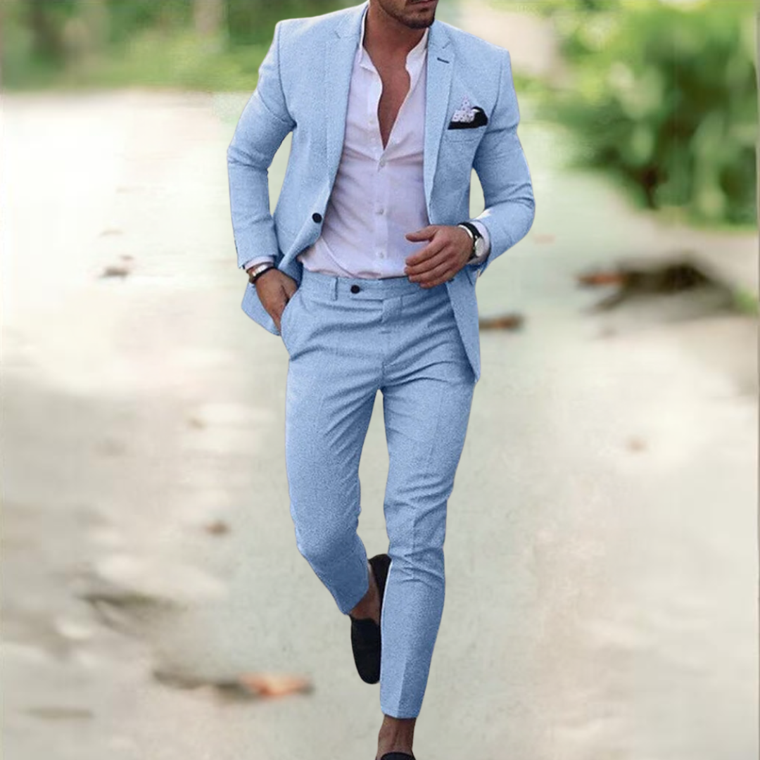 Vittorio Elegante Herrenanzug (Jacke + Hose)