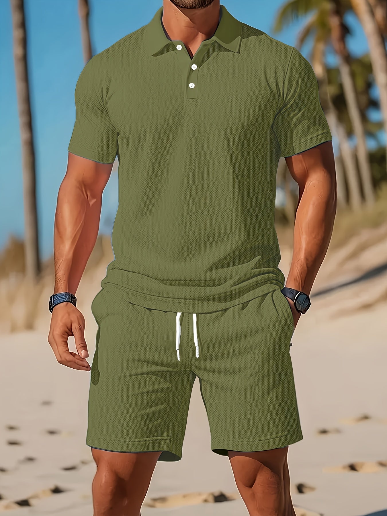 Schlichtes Sommer-Set für Herren
