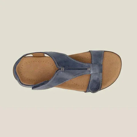 PIEN Fußfreundliche Ledersandalen für Damen