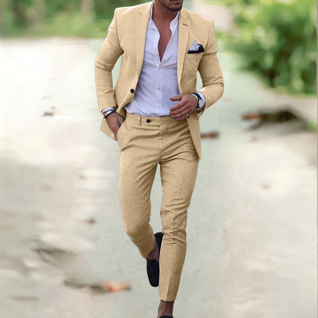 Vittorio Elegante Herrenanzug (Jacke + Hose)