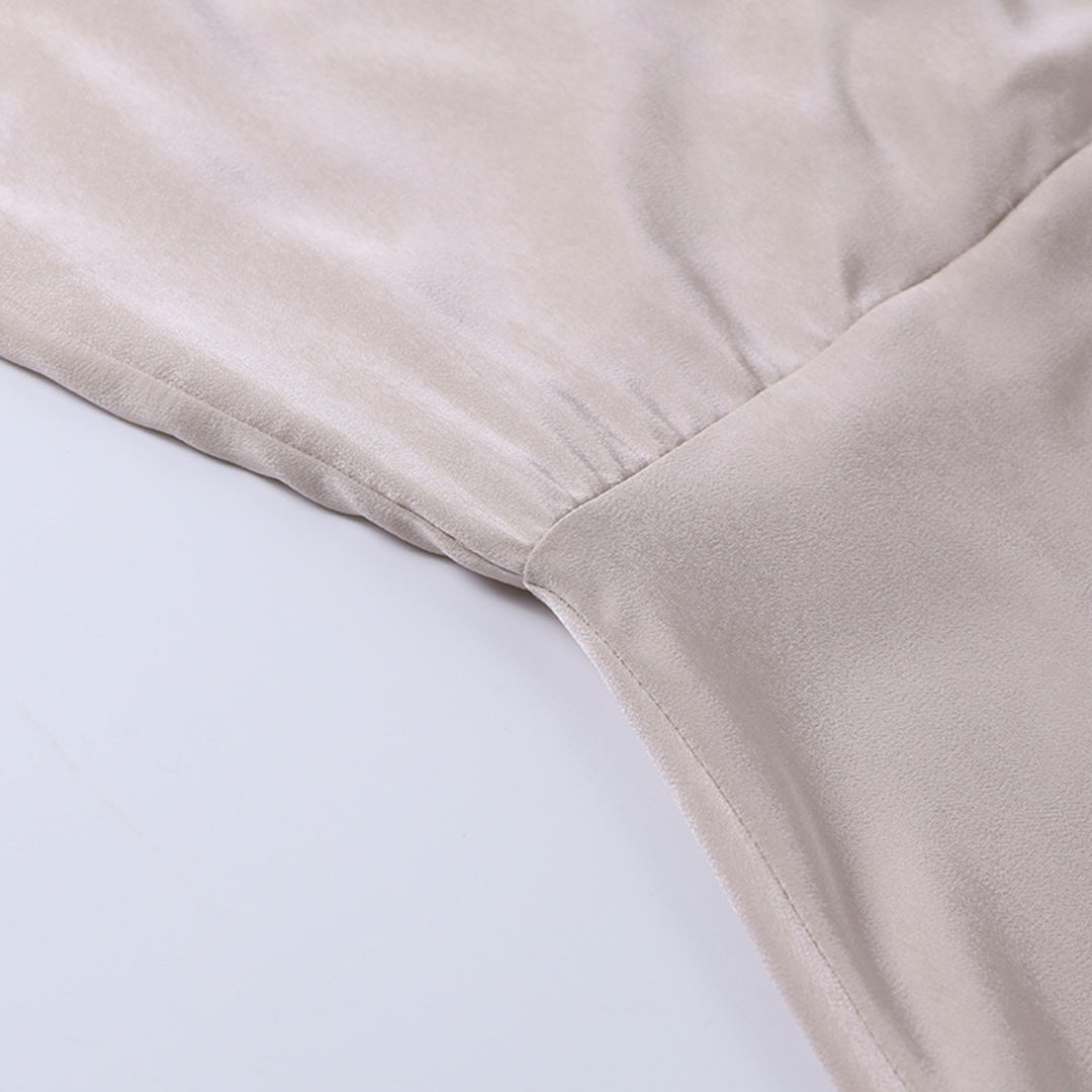 Elegantes V-Ausschnitt Kleid für Damen