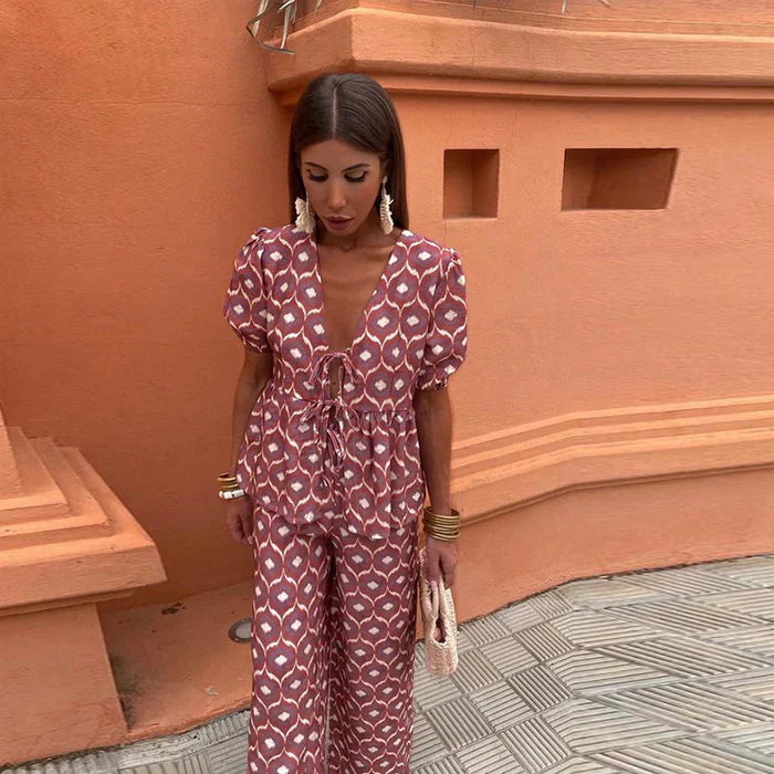Mira Zweiteiliges Sommer-Outfit für Damen