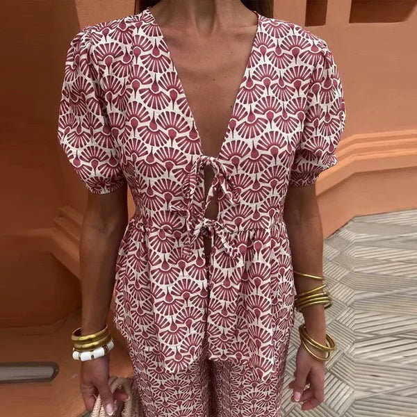 Mira Zweiteiliges Sommer-Outfit für Damen