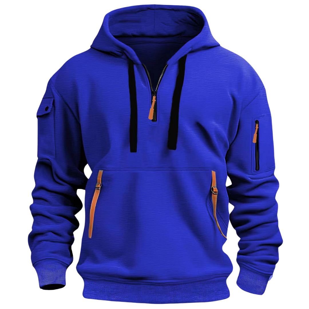 Kapuzenpullover mit vielen Taschen für Damen