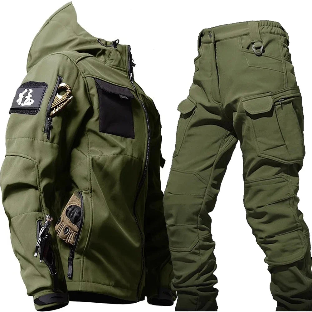 Wasserfestes Winter-Outdoorkit mit Fleece für Herren