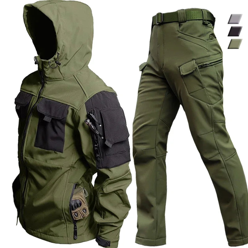 Wasserfestes Winter-Outdoorkit mit Fleece für Herren