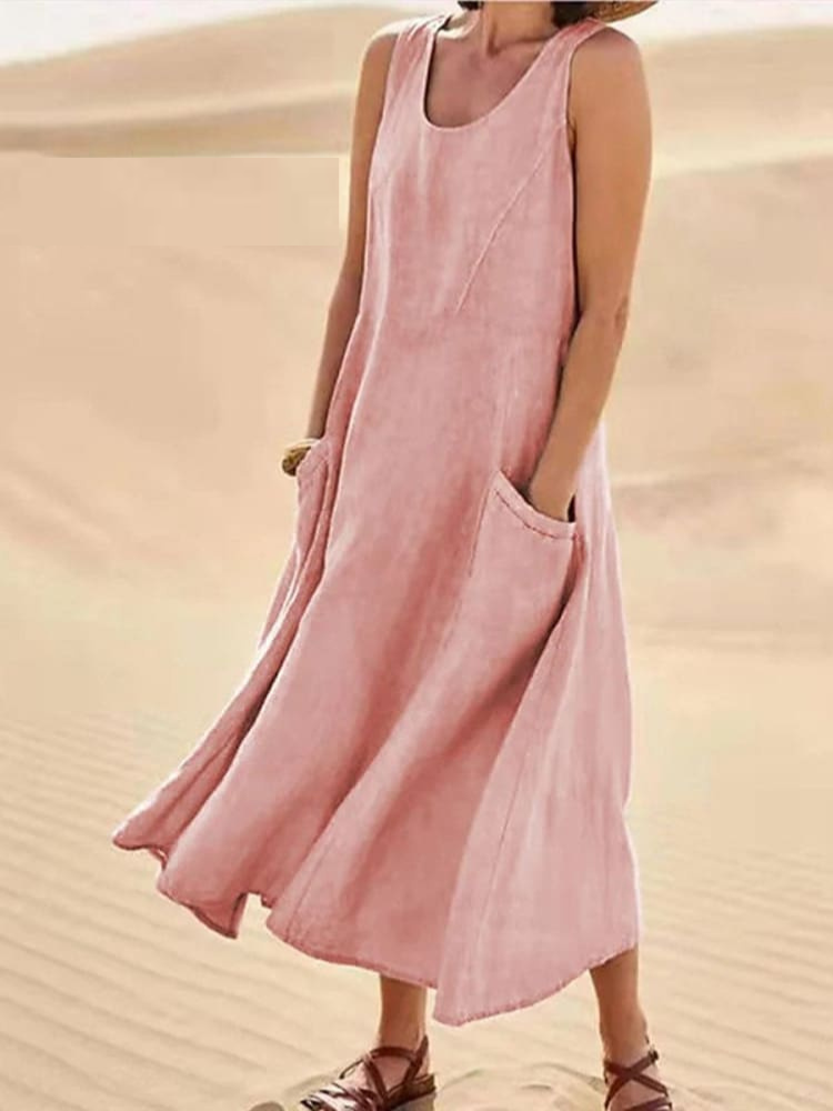 Langes Sommerkleid für Damen