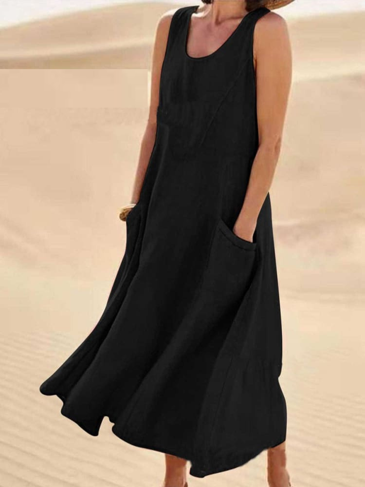 Langes Sommerkleid für Damen