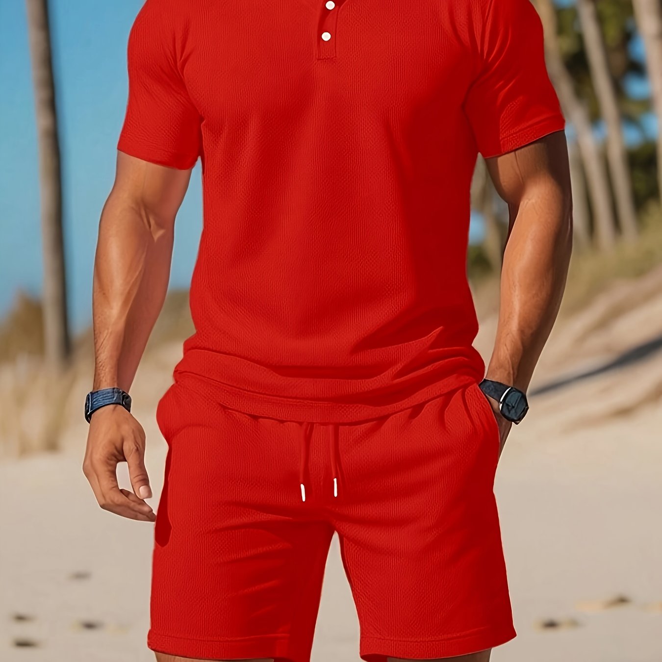 Schlichtes Sommer-Set für Herren