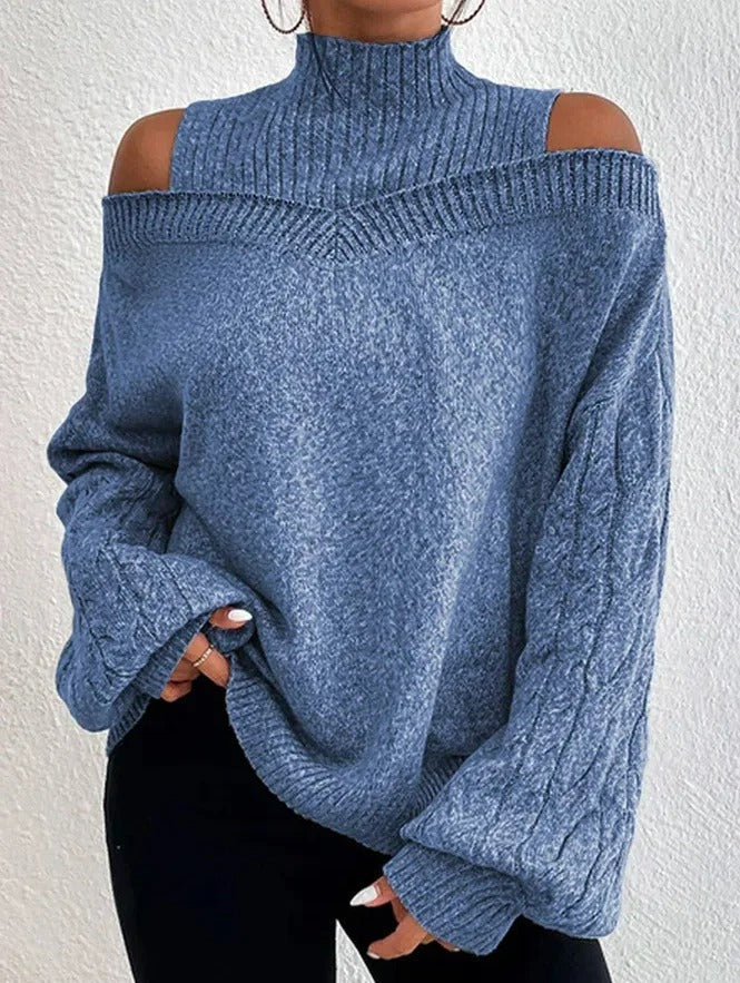 Off-Shoulder Pullover für Damen