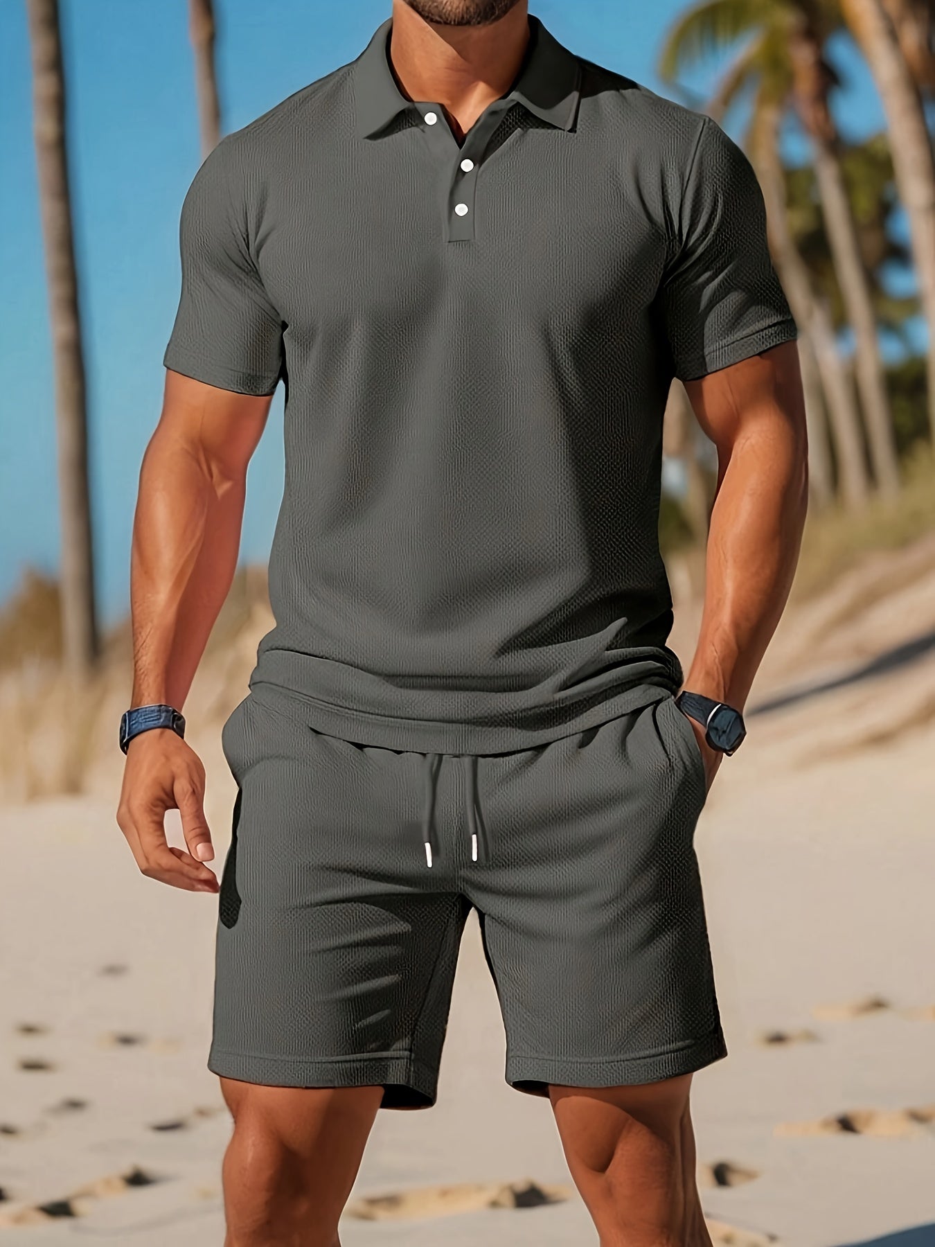 Schlichtes Sommer-Set für Herren