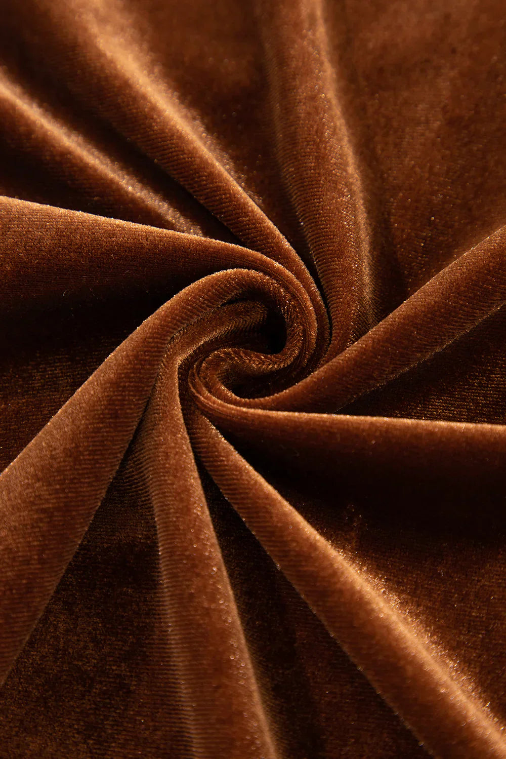 Samt Bluse mit Knopfleiste für Damen