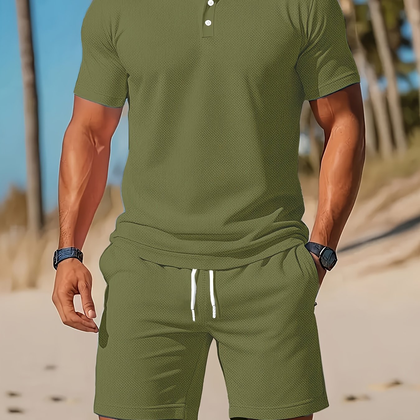 Schlichtes Sommer-Set für Herren