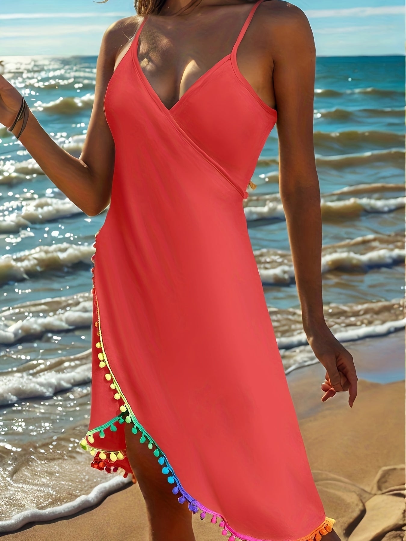 Leichtes Strandkleid für Damen
