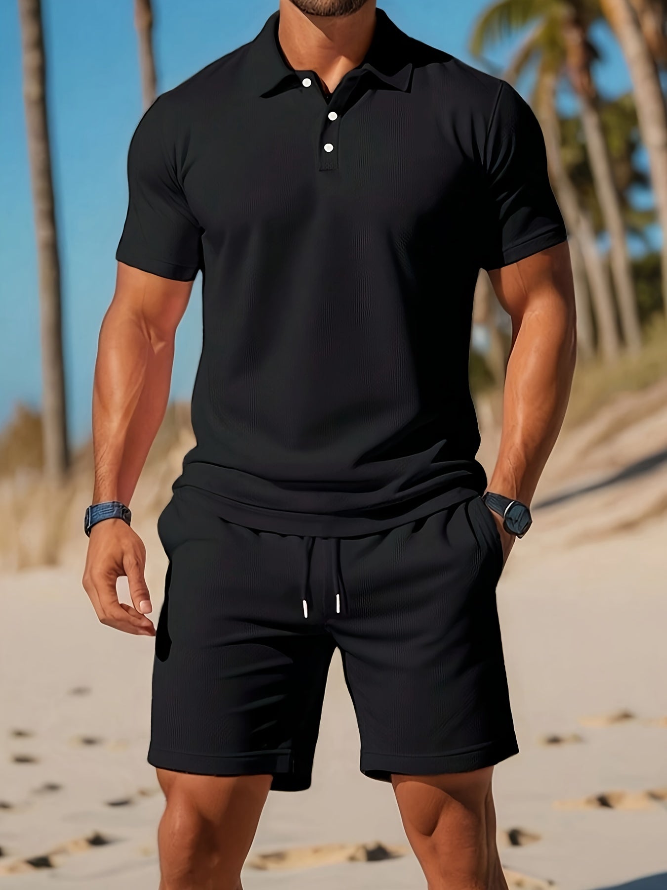 Schlichtes Sommer-Set für Herren