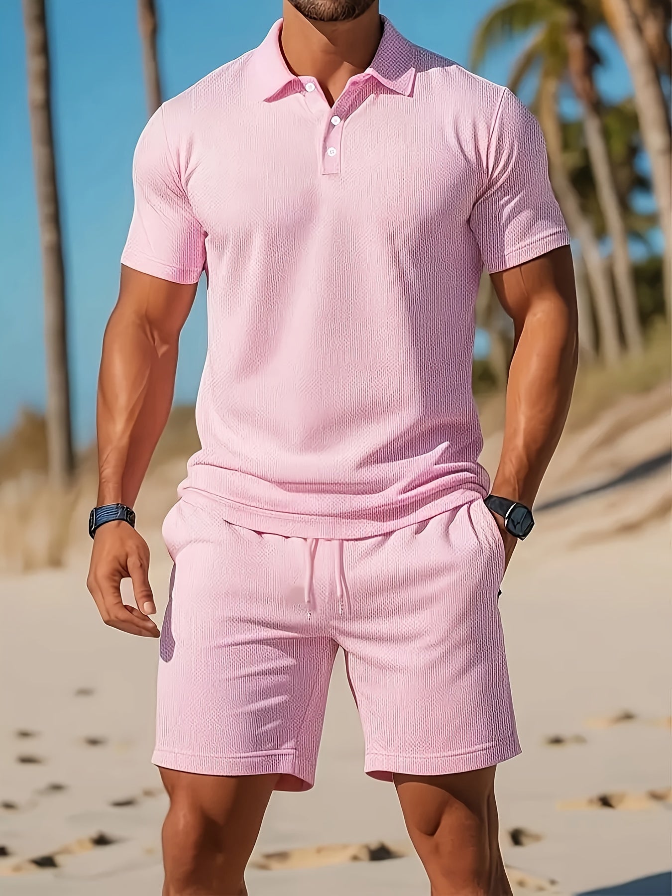 Schlichtes Sommer-Set für Herren