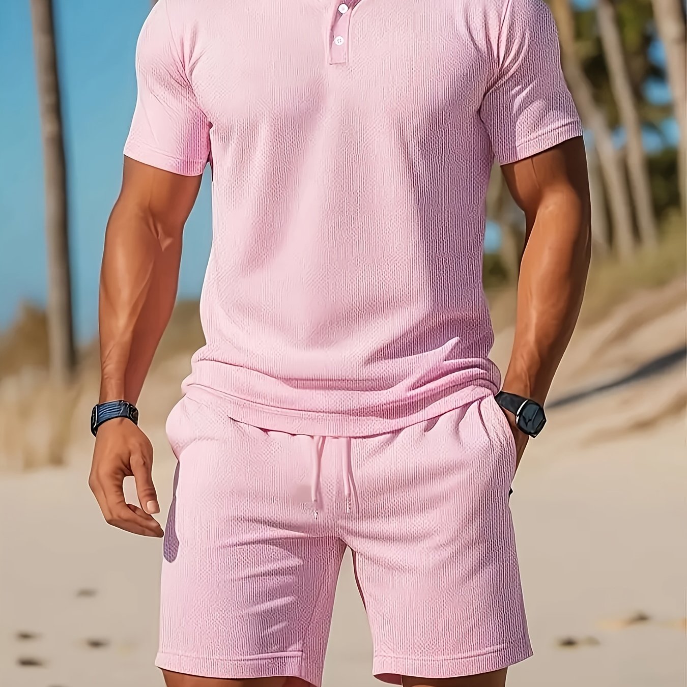 Schlichtes Sommer-Set für Herren